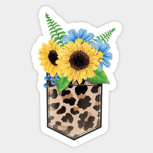 Sunflower Sticker